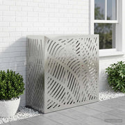 Copertura per condizionatore d'aria Argento 110 x 50 x 105 cm 8014119