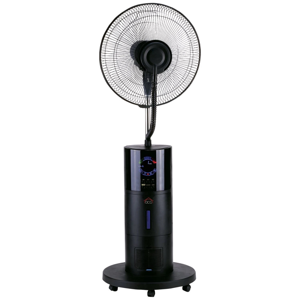 Ventilatore a Piantana VE1300T con Umidificatore Nebulizzatore, Ionizzatore e Anti Zanzare, 100W, con Telecomando, Timer