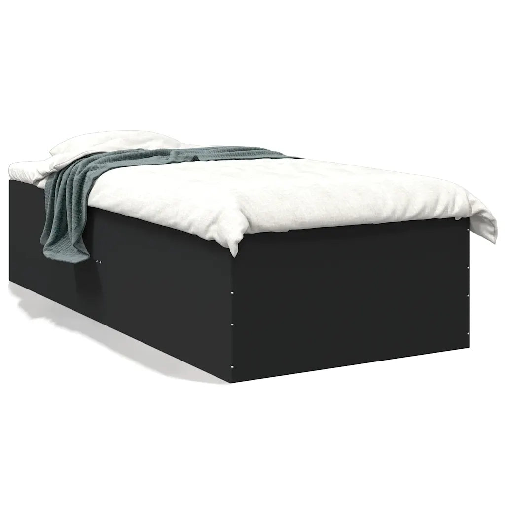 Giroletto Nero 90x200 cm in Legno Multistrato 3280966