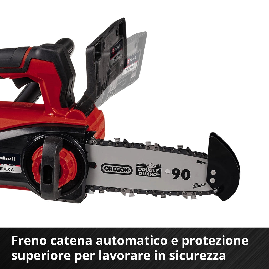 Elettrosega Batteria Fortexxa 18 a 20 Th Einhell Volt 18 Xchange Cm 20