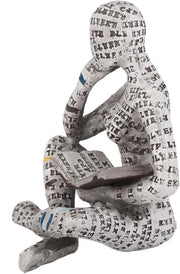 Figurina Decorativa da Parete - Scultura per Interni - Regalo Unico - Realizzata in Resina Dura - Decorazione di Casa Pratica