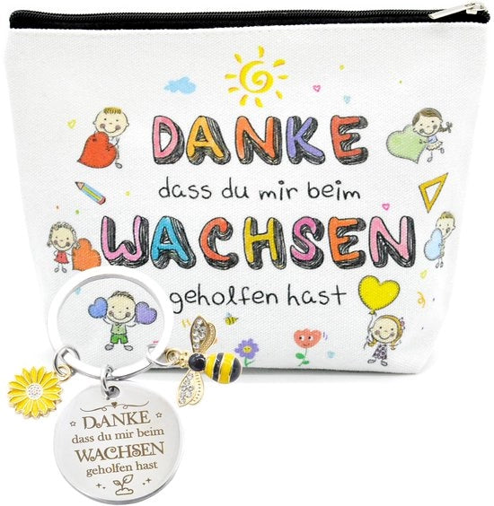 Borsa di tela per bambini con chiusura a chiave come regalo di addio per la scuola materna