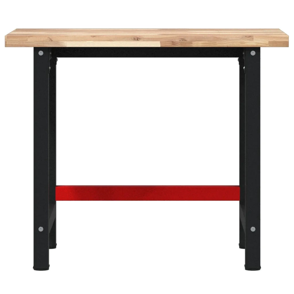 Banco da Lavoro 100x60x83 cm Legno Massello Acacia Rettangolare 3309668