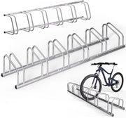® Rastrelliera per Biciclette 6 Posti per Pneumatici 35-60 mm Porta Bici Posteggio per Bicicletta