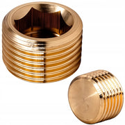Tappo Filettato in Ottone 3/8" – Resistente alla Corrosione e Alta Pressione