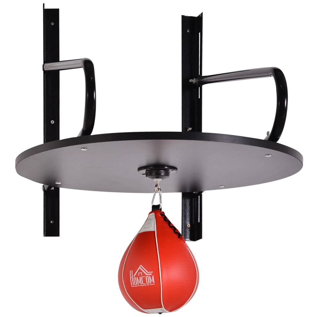 Punching Ball Poire Boxe con Supporto ¨C zephmum ¨C Rosso Nero