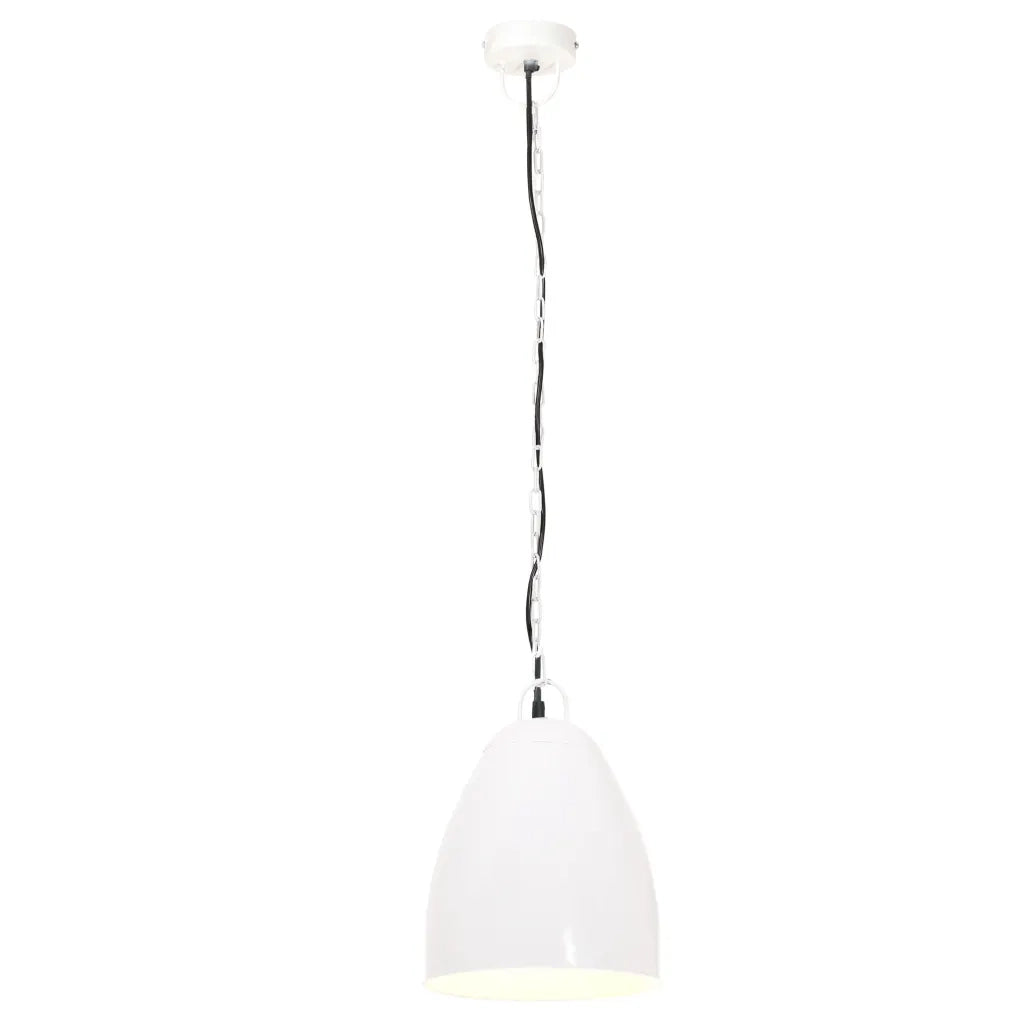 Lampada a Sospensione Industriale 25 W Bianca Rotonda 32 cm E27 CFW6980151