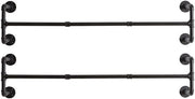 Supporto per tende 127 cm - Design industriale - Spazia risparmio