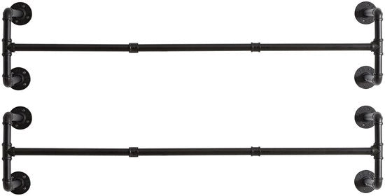 Supporto per tende 127 cm - Design industriale - Spazia risparmio