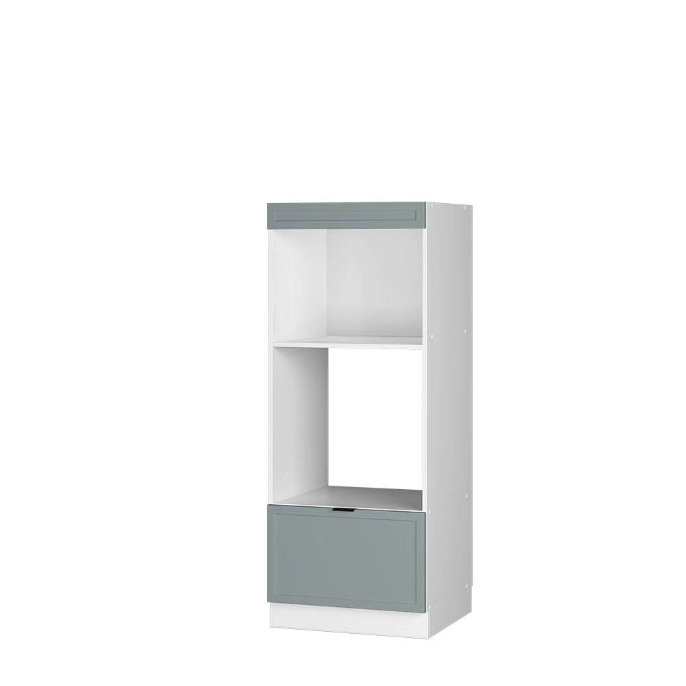 Vicco Set mobili bagno Blu-grigio chiaro 60 cm aperto