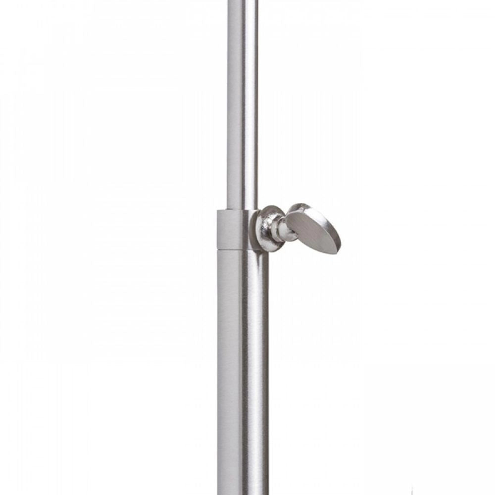 Lampada EDIKA da tavolo marrone nichel opaco 230V E27 42W