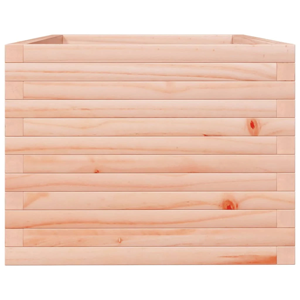 Fioriera rialzata per piante e fiori terrazza giardino 90 x 60 x 45,5 cm legno massello di abete Douglas marrone 02_0038018