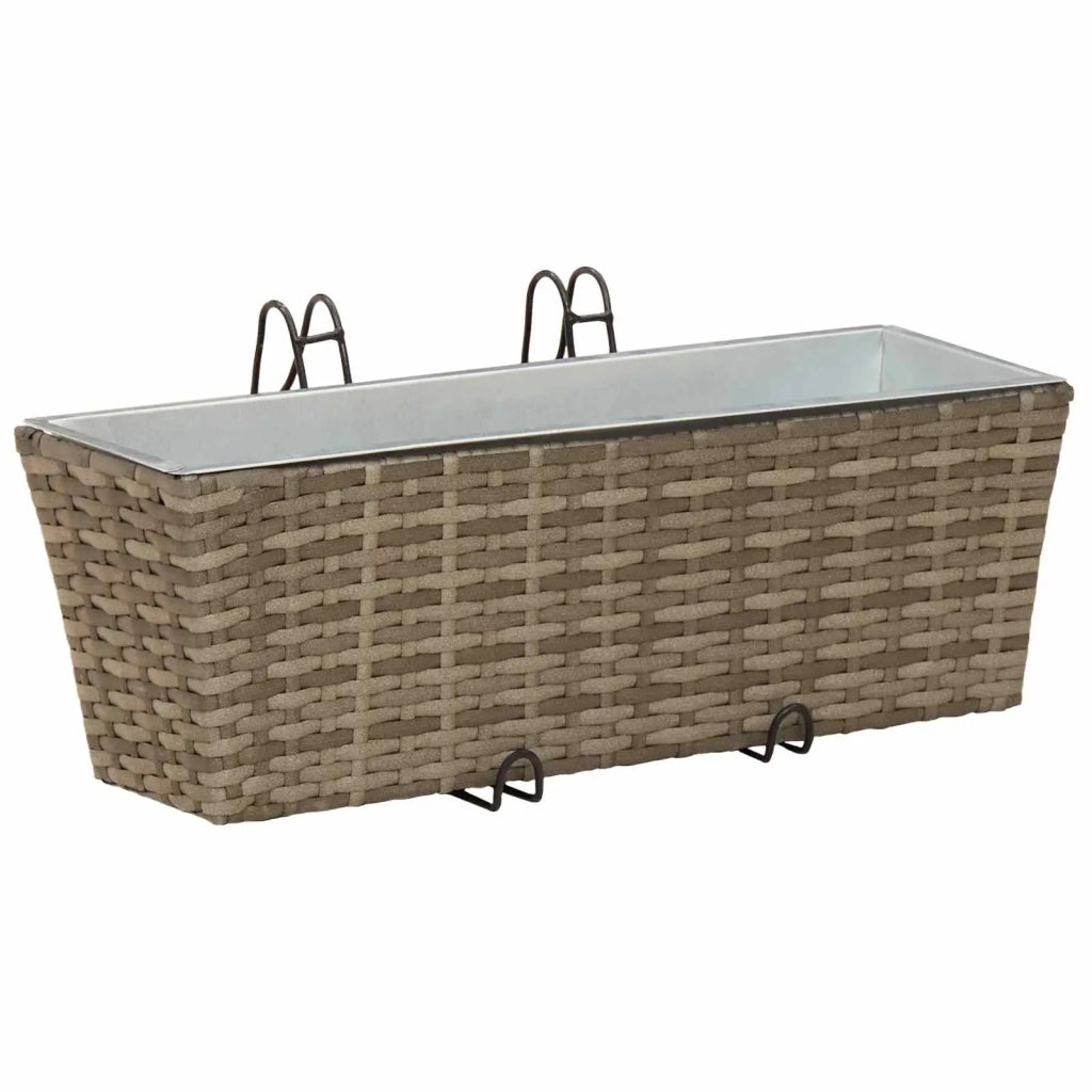 Ringhiera 2 pz 50 x 17 x 17 cm Metallo CFW5994416