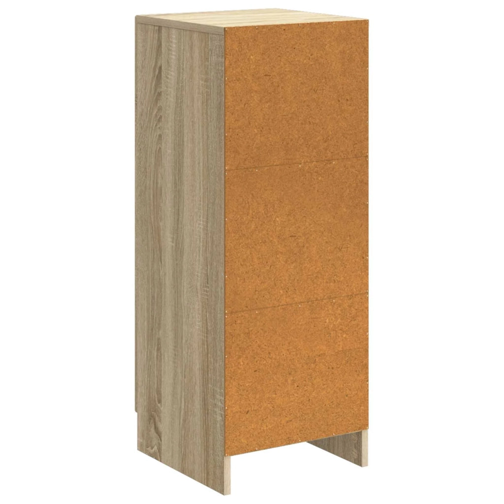 Credenza Rovere Sonoma 33 x 34,5 x 87 cm Legno ingegnerizzato 895747