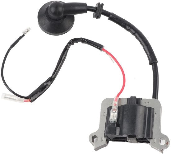 Componente di Accensione per Motocarrozzetto - Adatto per Borstelsnijder 48 Motor - Lega di Acciaio Inox + ABS - Lunghezza 62mm - Incrementa l'Energia di Accensione - Incluso 1 Componente di Accensione - Bobina di Accensione