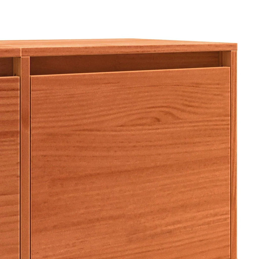 Mobile TV moderno e compatto con pratico vano contenitore 156 x 37 x 45 cm legno composito marrone 02_0052208