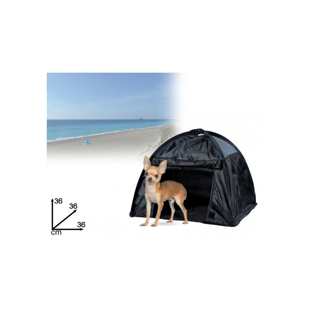 Trade Shop - Tenda Pop Up Per Animali Di Piccola Taglia 36 X 36 X 36 Cm Con Finestra -