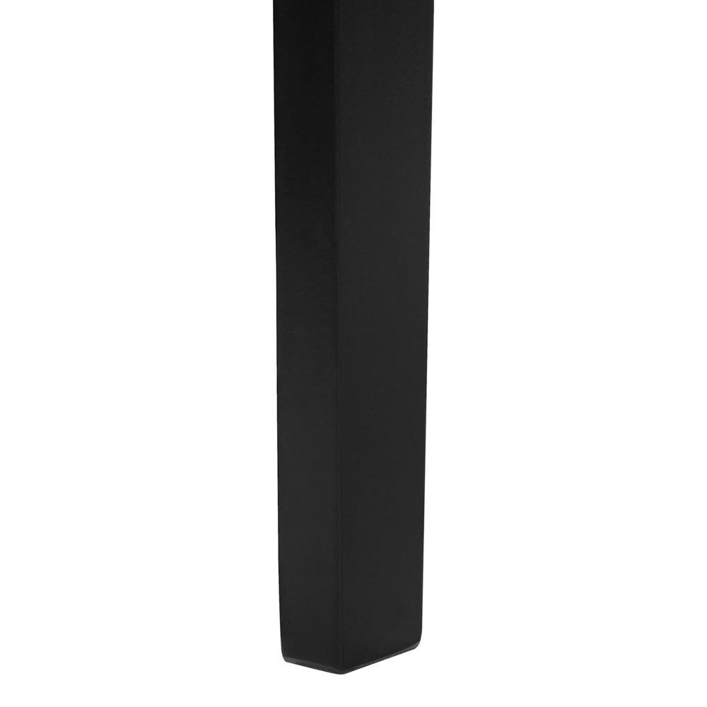 Set di 2 sedie da pranzo nere con legno chiaro in stile tradizionale