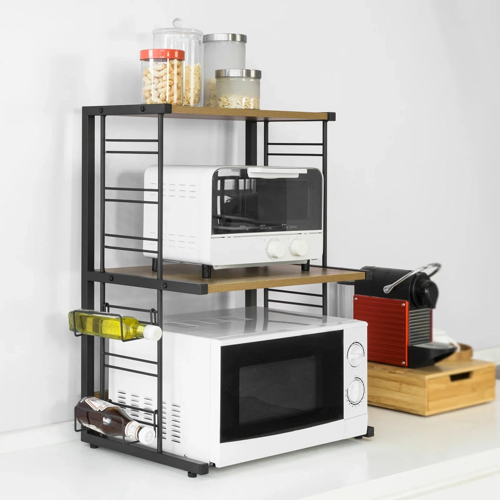 Mensola Microonde Mensola Cucina Scaffale Soggiorno KCR08-PF