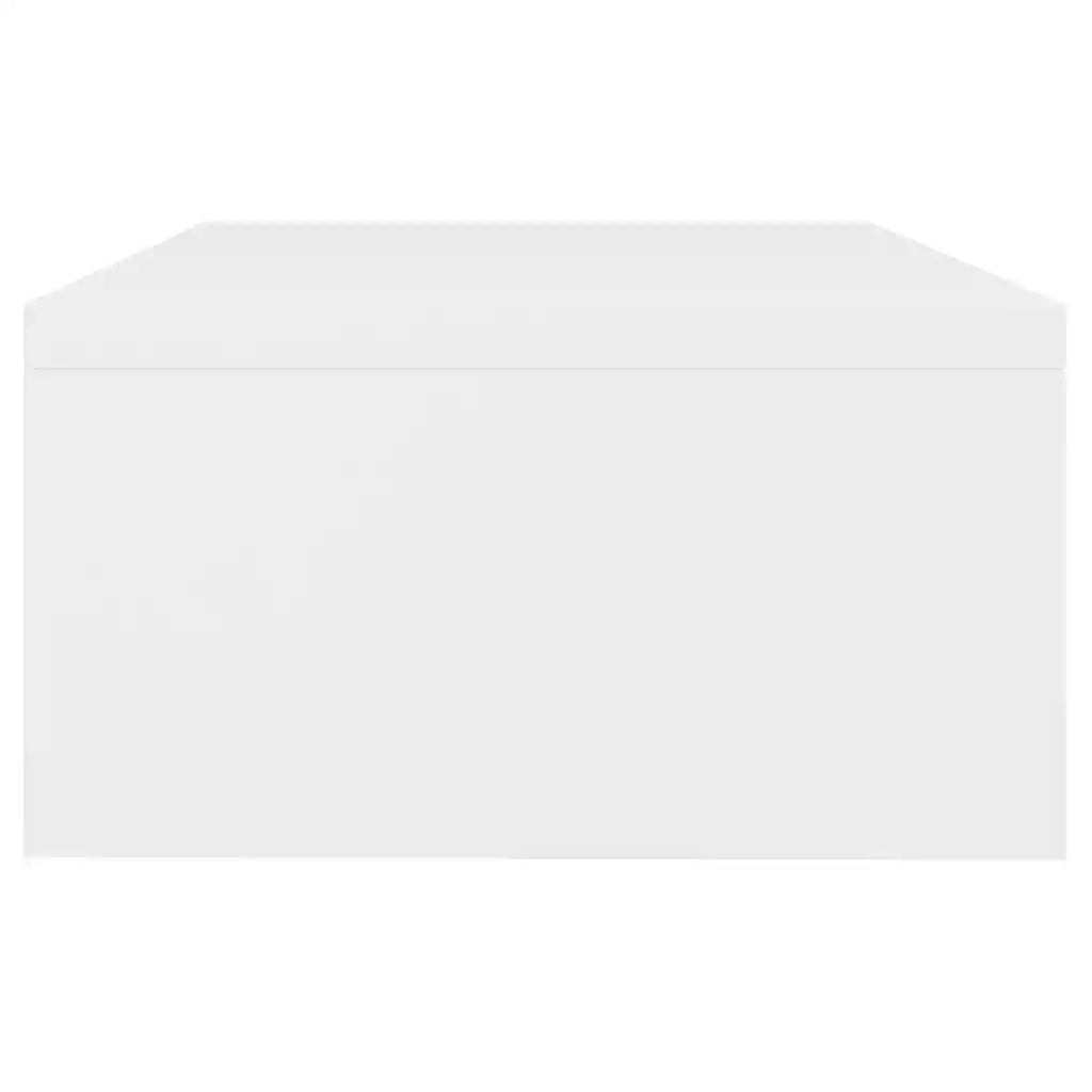 Supporto per Monitor Bianco 42x24x13 cm Legno Multistrato