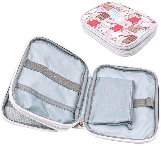Organizzatore di accessori portatile - Capacità grande - 600D tessuto oxford - Borsa di stoccaggio