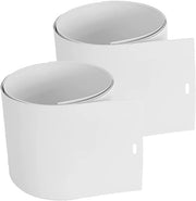 2 pezzi di lamelle in plastica per sostituzione di lamelle bianche per tende a rolo per riparazione di tabblati per lamelle verticali per appartamenti per jaloezie per lamelle in PVC