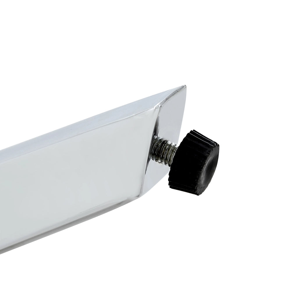 SEDIA Girevole Set da 2 pezzi 77 cm PU Bianco struttura in metallo