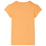 Maglietta per Bambini Arancione Brillante 116 10571