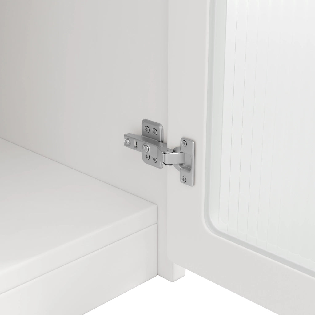 ARMADIO CUCINA 120x45x180 cm Bianco in MDF con piano di lavoro