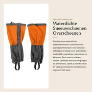 Sneeuwschoenen Impermeabili - Copertura per Stivali - Antiscivolo - Impermeabile al Vento - Escursioni/Camping - Materiale di Alta Qualità Oxford - Protezioni per Stivali