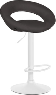 Barhocker Olinda Stoff weiЯ