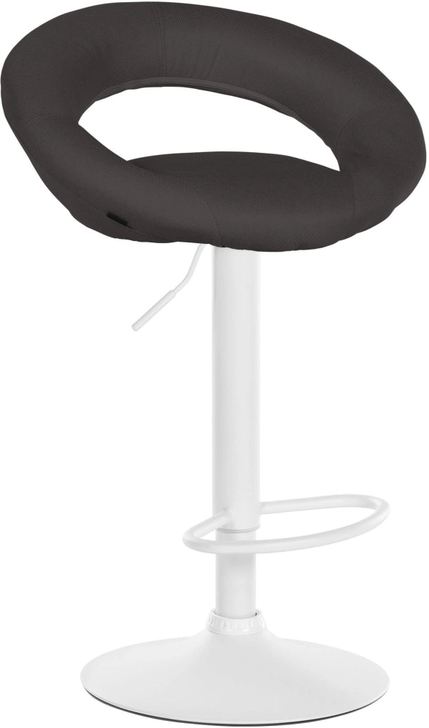 Barhocker Olinda Stoff weiЯ