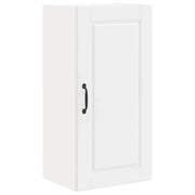 Mobile da cucina moderno da parete pratico contenitore linee pulite 40 x 31 x 80 cm legno ingegnerizzato bianco 02_0054369