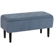 Cassa di stoccaggio ¨C zephmum ¨C blu 95x38x45 cm