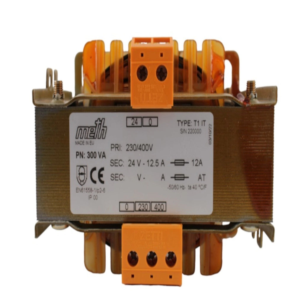 Trasformatore tropicalizzato 300VA 230-400-0/24-0 Aleyay