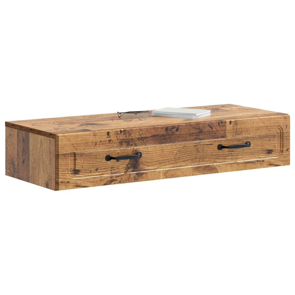 Tavolino da Parete Laterale Legno antico 87,5 x 34,5 x 17 cm 899353