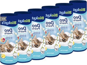 Polvere per gatto con profumo di fiori di cotone - Aggiunta per freschezza e formazione di palle di letame - 6 confezioni (6 x 700 g)