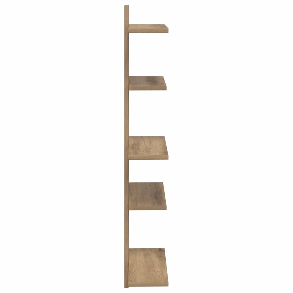 Mensola a muro flottante Rovere Artigianale 48,5 x 15 x 101 cm 8012203