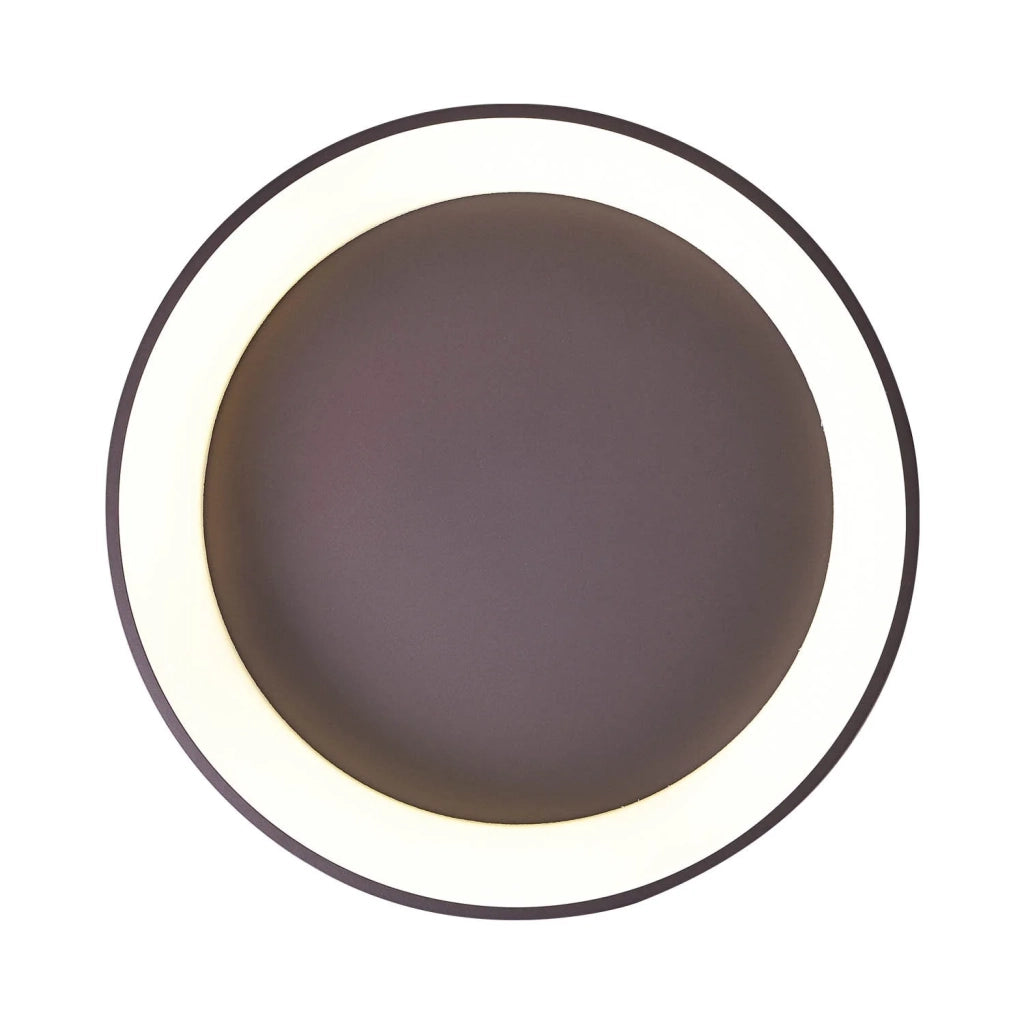 LÚZETE - FELICIANO 96W LAMPADA A SOFFITTO A LED DIMMERABILE MARRONE