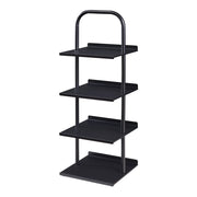 Scarpiera in acciaio laccato 96 x 34 x 32 cm nero 03_0010506