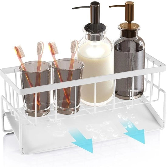 Organizzatore cucina con scarico automatico - acciaio inossidabile - 1 pezzo