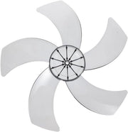 Ventiatore in plastica, ala di riserva universale 40x6 cm (16 pollici), con copertura e 5 lamelle.