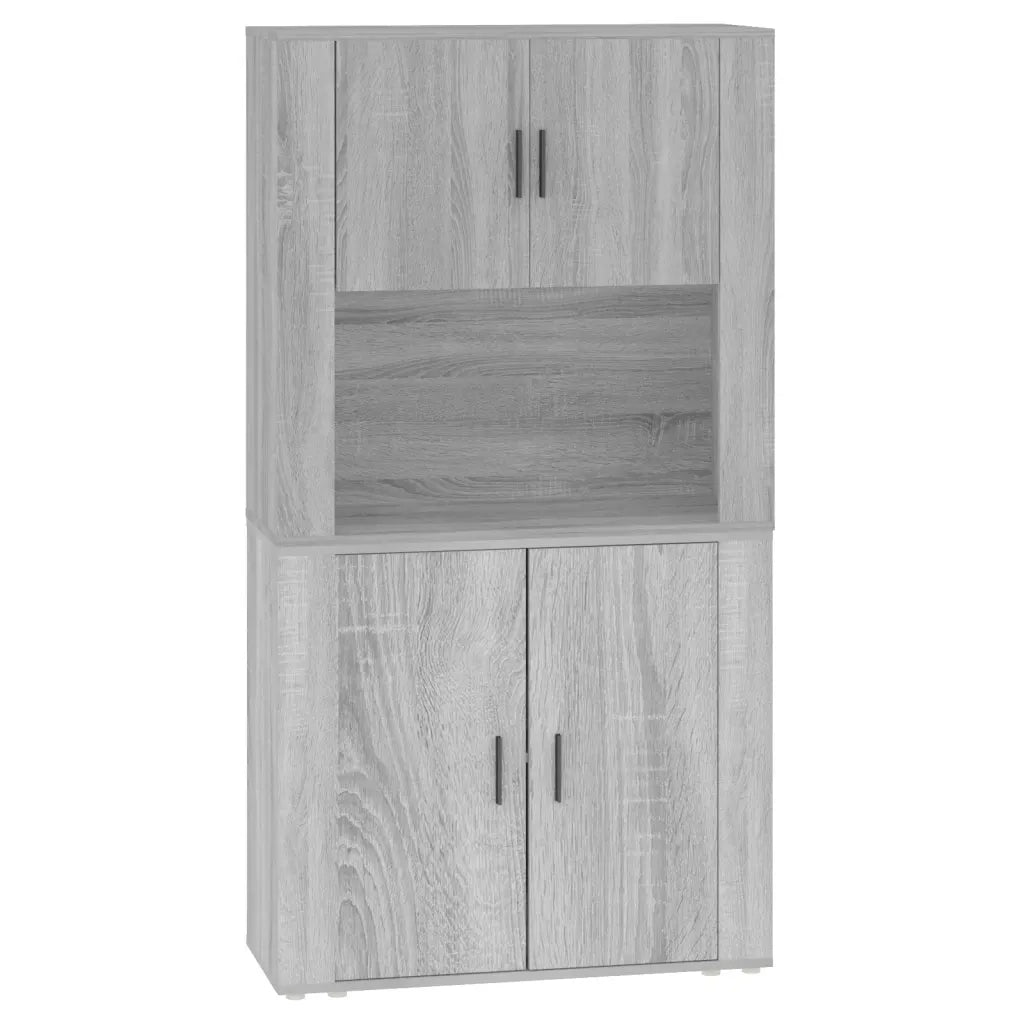 Credenza Grigio Sonoma in Legno Multistrato 3185357