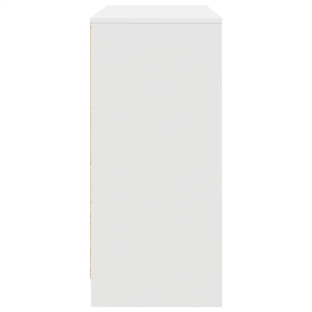 Credenza Bianca 85x34x76 cm in Legno Multistrato 861625
