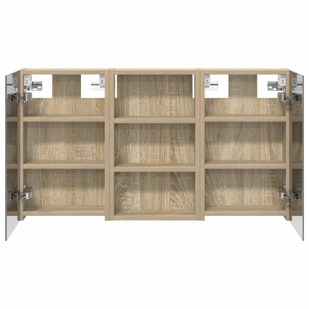 Set di Armadi da Bagno con lo scaffale 3 pcs 90 x 10,5 x 50 cm 3403666