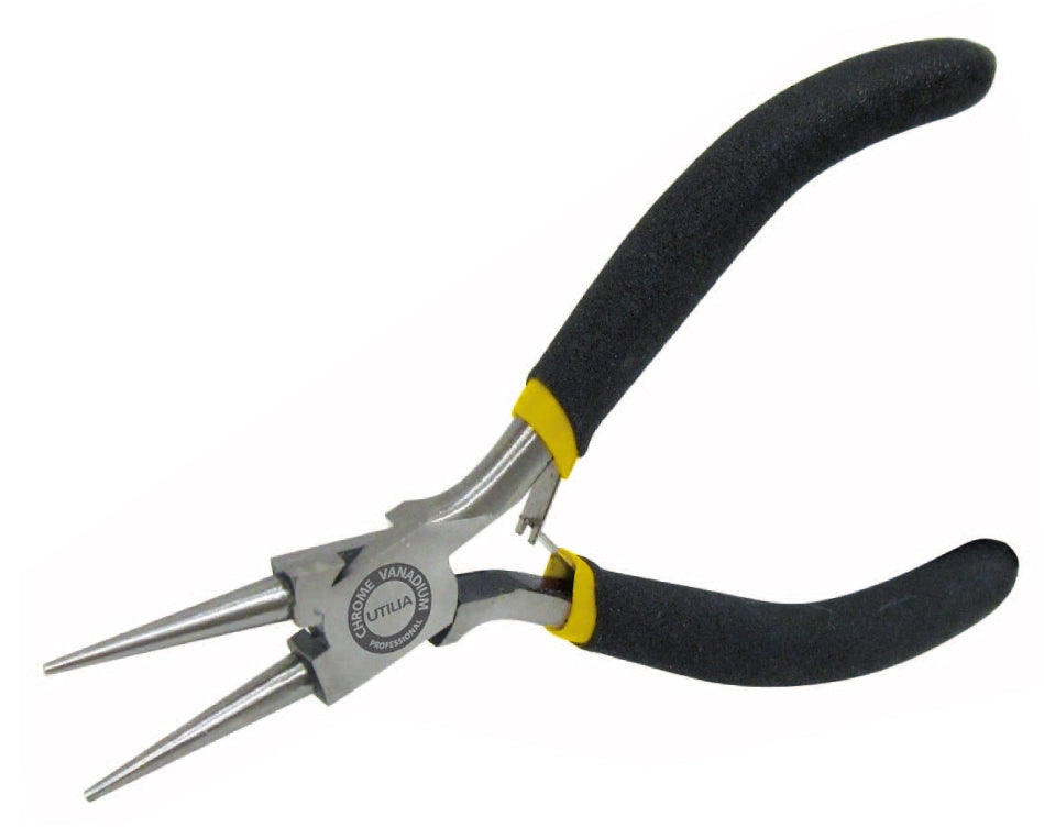 Utilia PINZA A BECCHI TONDI PROFESSIONALE  mm. 120 6.00 pz