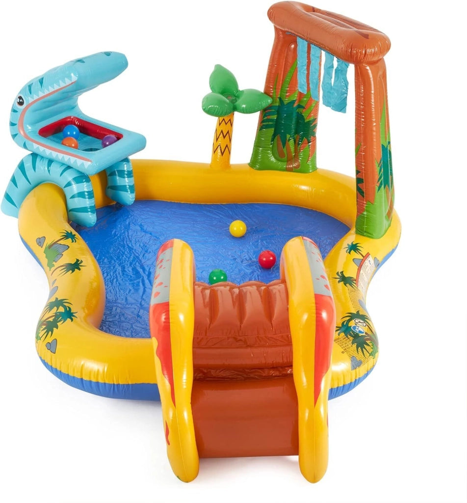 Intex Playground Dinosauri Multicolore 249 x 191 x 109 cm 57444NP