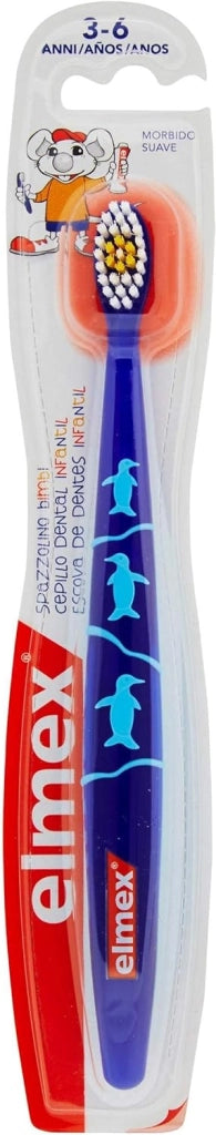 ELMEX SPAZZOLINO PER DENTI 3-6 ANNI CON SETOLE MORBIDE IN COLORE ASSORTITO