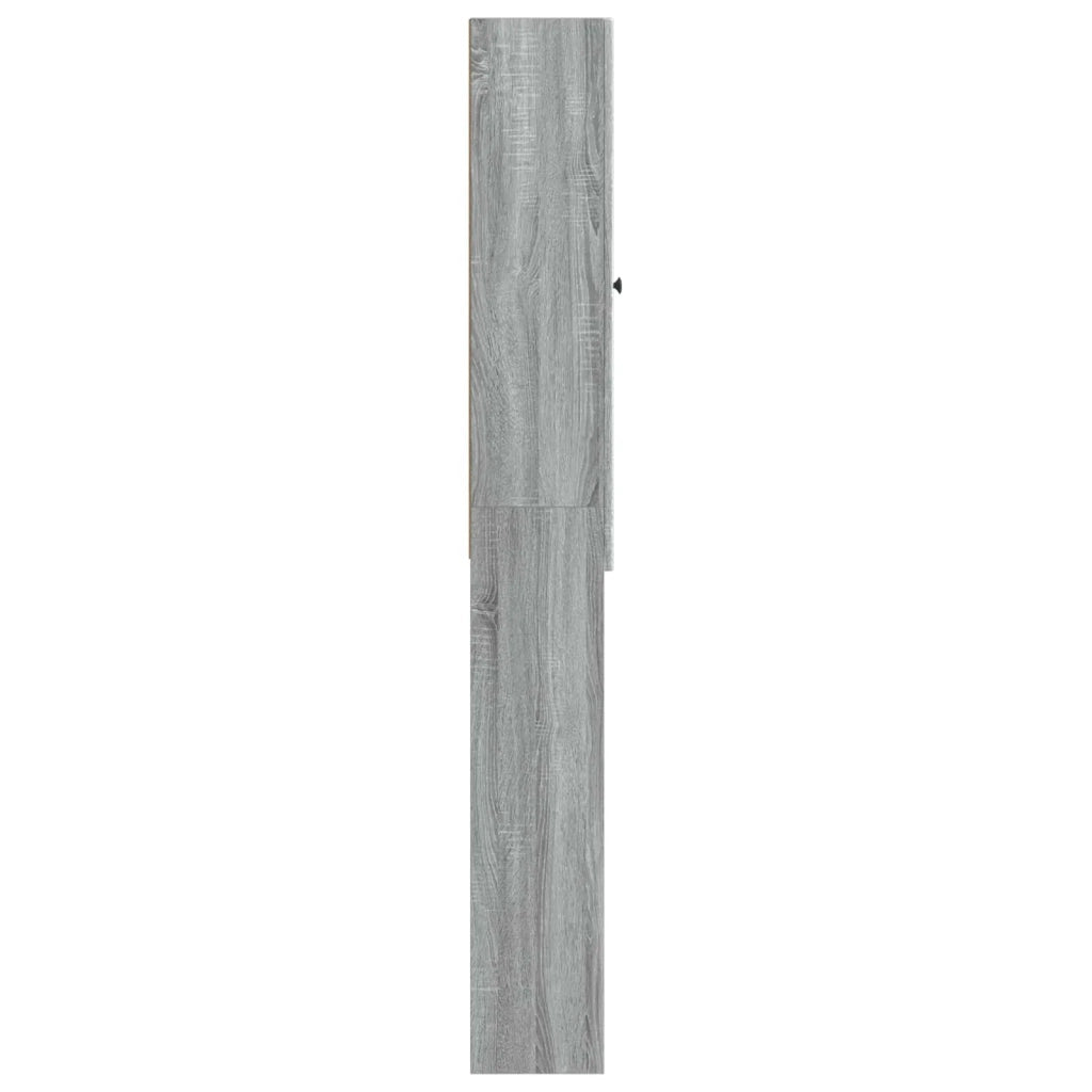 Mobile Bagno ALKMAAR Sonoma grigio 66 x 25,5 x 190 cm 896261