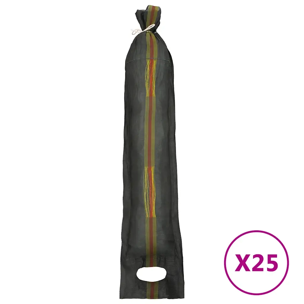 Sacchi di Sabbia 25 pz Verde Scuro 103x25 cm in HDPEcod mxl 70275